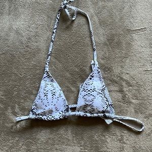 ZAFUL Snake skin bikini top